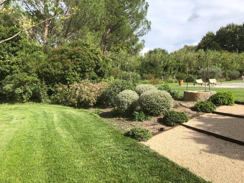 Conception et réalisation d'un jardin provençal proche de Saint Rémy de Provence